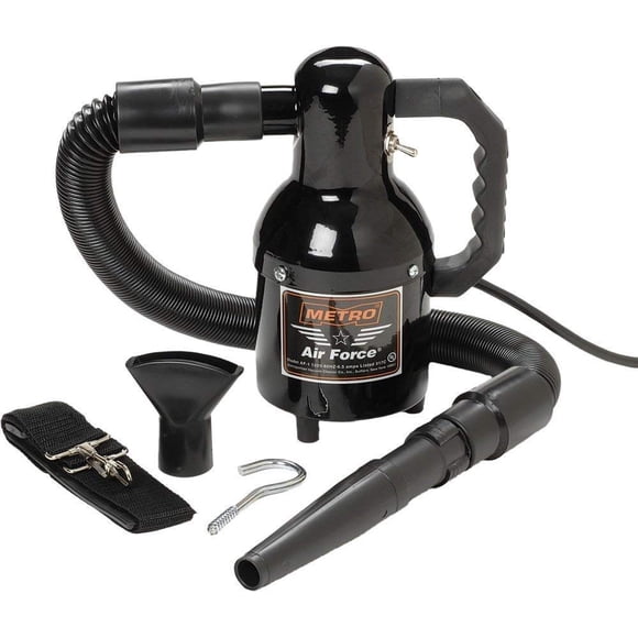 MetroVac 110-142164 Model SK-1-IND Air Force Blaster Sidekick Industrial, 1.3 HP Motor, 8 Amps, 960 Watts, 18000 ft./min. Airflow, Sturdy All Steel Construction, 12" Heavy Duty 3 Conductor Cord