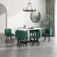 thumbnail image 4 of Modern 7 Pieces Dining Table Set, Rectangle Dining Table with 6 Chairs for Dining Room, Kitchen, 4 of 5