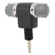 thumbnail image 1 of Micrófono estéreo Mini Bling Bling con conector de 3,5 mm y canal dual inalámbrico para teléfono móvil, 1 of 11