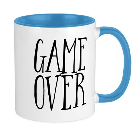 

CafePress - Game Over Mugs - Ceramic Coffee Tea Novelty Mug Cup 11 oz