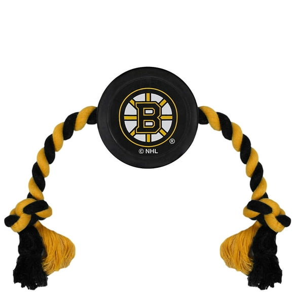 Pets First BRU-3233 Jouet Rondelle de Hockey des Bruins de Boston