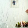 thumbnail image 2 of Efavormart PRINCESS-Style Endless Diamond Curtain Backdrops 8ft x 3ft Clear Diamonds w/ Metal Rod Top, 2 of 11