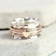 thumbnail image 1 of Anillos giratorios con diseño de corazón para aliviar la ansiedad (2023), anillos creativos de moda con forma de corazón, anillos de amor, regalos de cumpleaños para mujeres, anillo decorativo., 1 of 4