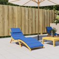 thumbnail image 3 of Cojín para Tumbona de Exterior vidaXL Patio Azul Real Tela Oxford, 3 of 9