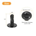 thumbnail image 2 of Unique Bargains Phillips Head Self Tapping Screws, 100pcs #8x1/2' Sheet Metal Screw, 2 of 4