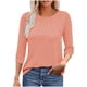 thumbnail image 3 of Blusas para mujer,Blusa de encaje con escote en V para mujer, informal, de manga corta, de poliéster, holgada, para uso diario, sopatenor, 3 of 9