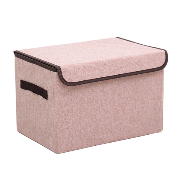 AYktou Home Organizers and Storage Larger Storage Cubes Foldable Storage Box With Lid, Storage Bin Organizer Basket With Sturdy Handles For Closet for Party Indoors