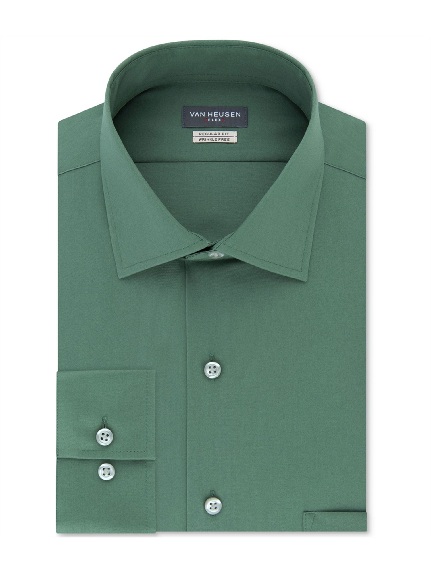 Van Heusen Mens Wrinkle Free Button Up 