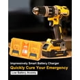 thumbnail image 6 of Sunbat 20V Max 6000mAh DCB200 with DCB102 Charger Compatible with 12V/20V Power Tools, 6 of 7