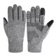 thumbnail image 4 of Guantes de otoño e invierno cálidos para exteriores, de forro polar, a prueba de viento, para esquiar, con pantalla táctil, guantes deportivos gruesos para exteriores, para ciclismo, para, 4 of 5
