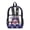 USA Flag Cat, variant on FKELYI 17 Inch Clear Backpack for Kids Schoolbag Green Sea Turtle Print Large Capacity Bookbag Transprent Backpacks for Teens Student Casual Daypack