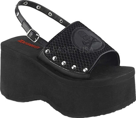 demonia flip flops