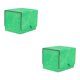 thumbnail image 2 of Vogacara Trading Cards Deck Box forro para MTG Ccg TCG Sport Game Cards Display verde Verde 2piezas, 2 of 4