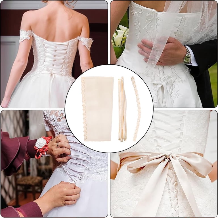 chinese dress ladies VERA GOWN - OFF WHITE - SATIN CORSET DRESS