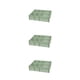 thumbnail image 4 of Matsuzay Combinación gratuita de divisores de cajones, diseño de organización de cajones propio, resistente y duradero, ajustable, verde, 3 Type1 NO1, 4 of 6