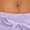Purple, variant on Athletic Running Shorts for Women Summer Elastic Waist 2 in 1 Double Layer Quick Drying Flowy Tennis Butterfly Shorts