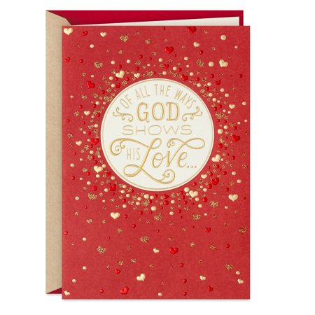 DaySpring Religious Valentine's Day Card (God Shows His Love Through You)