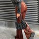 thumbnail image 5 of Color sólido Mujer Ligero Flare Pierna Slim Fit Señoras Pantalones elegantes Traje de calle FLhrweasw Nuevo, 5 of 9