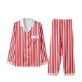 thumbnail image 1 of Ensemble de Pyjama Assorti Coupe Régulière Femmes Parent-Enfant Ensemble Mode Ample Décontracté Manches Longues Haut Vêtements de Maison Pyjamas Ensemble Deux Pièces, 1 of 6