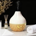thumbnail image 4 of Mini USB Aromatherapy Diffuser Humidifier Luminous Hallow Air Diffuser with Silent Operation Auto Shut Off Compact for Home Spa, 4 of 7