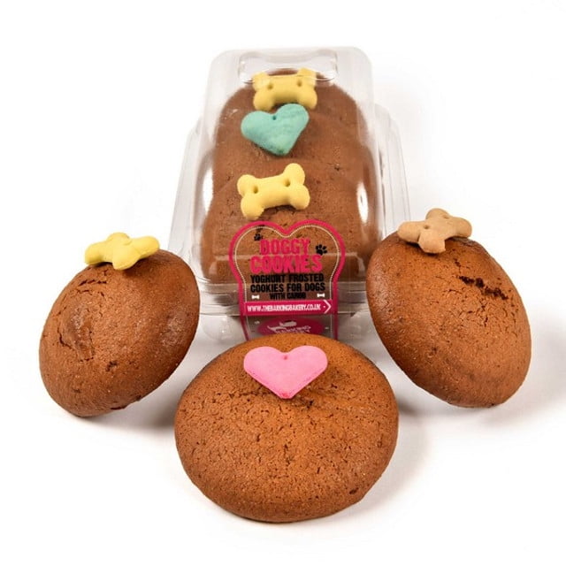Barking Bakery Cookies Dog Treats Pack of 3 Case of 12
