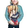 thumbnail image 4 of My Hero Academia Girl Himiko Toga Youth Sweatshirt Hoodies Pullover 3D Print Novelty Hooded Hoody Clothes For Boys Girls Teen Clothing, 4 of 7