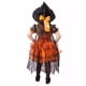 thumbnail image 3 of Vestido de fiesta de Halloween para niña con capa de bruja, disfraz de manga corta con estampado de araña, tutú de encaje y malla hasta la rodilla, 1 a 5 años, 3 of 5