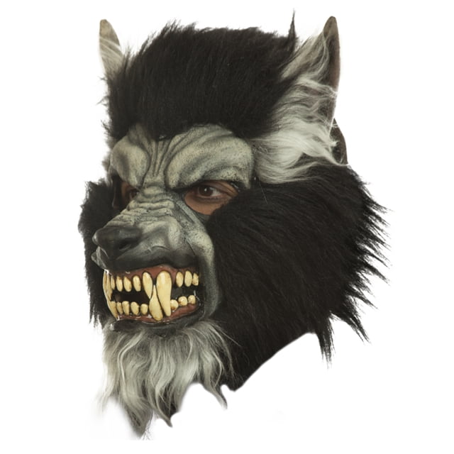 Máscara Ghoulish productions Gray Howling