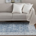 thumbnail image 4 of Tapis tissé bleu océan et ivoire Banburry, 4 of 8