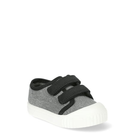 Wonder Nation Baby & Toddler Kids Two-Strap Bump Toe Sneakers