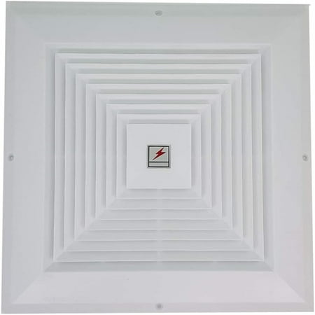 

Return Air Flow Reinforced Plastic Fan Grille Sidewall and Ceiling Vent hvac Duct grilles Cover Diffuser Square decorative covers