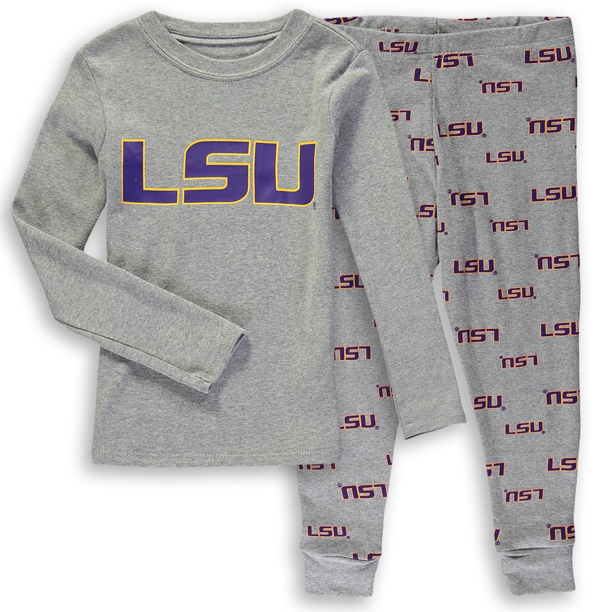 Outerstuff Baby LSU Tigers 2 Piece Shirt and Pant Set