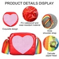 thumbnail image 3 of Bolso bandolera infantil con lazo arcoiris para niña, 3 of 5