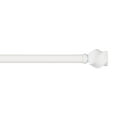 thumbnail image 3 of Exclusive Home Twist 1" Window Curtain Rod and Finial Set, Adjustable 36"-72", Off White, 3 of 8