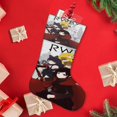 thumbnail image 4 of RWBY Tema: Calcetines de Navidad, fino lino blanco para colgar en escaleras y chimenea, decoración navideña para el hogar, regalo de Navidad. 54cm × 38cm, 4 of 5