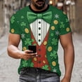 thumbnail image 3 of St. Patricks Day Shirts for Men Funny Printed T Shirts Short Sleeve Round Neck Top Casual Summer Graphic Tees Irish Festival Outfit, 3 of 8