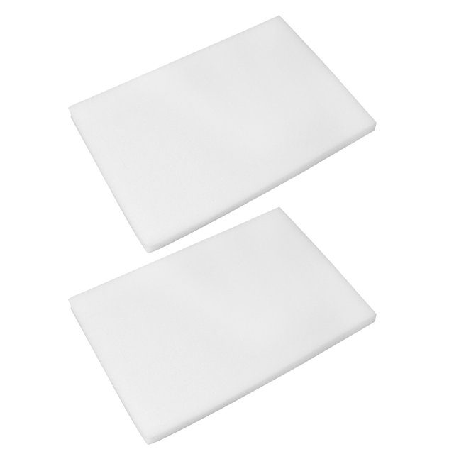 MERRYHAPY Bloc Éponge de Croissance 96 Pcs Mini Cube Blanc pour Outils de Jardinage