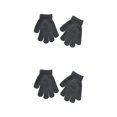 thumbnail image 2 of Qarigey 1 par de guantes para niños, guantes delicados para niños, prácticos, prácticos, para niños y niñas, accesorios de ropa para ropa Negro 2piezas, 2 of 6