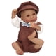 thumbnail image 4 of Bebé Recién Nacido Muñeca Infantil 10 Pulgadas Niños Encantador Realista Suave Silicona Niña Muñeca Juego De Rol Juguete Regalo De Cumpleaños, 4 of 7