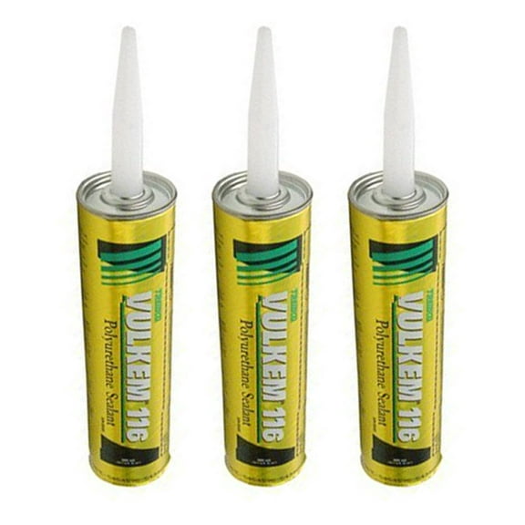 Tremco 116 Vulkem Polyurethane High-Performance Sealant, Buff Case of 3
