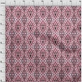 thumbnail image 3 of oneOone Cotton Poplin Fabric Geometric Ikat Decor Fabric Printed BTY 42 Inch Wide, 3 of 4