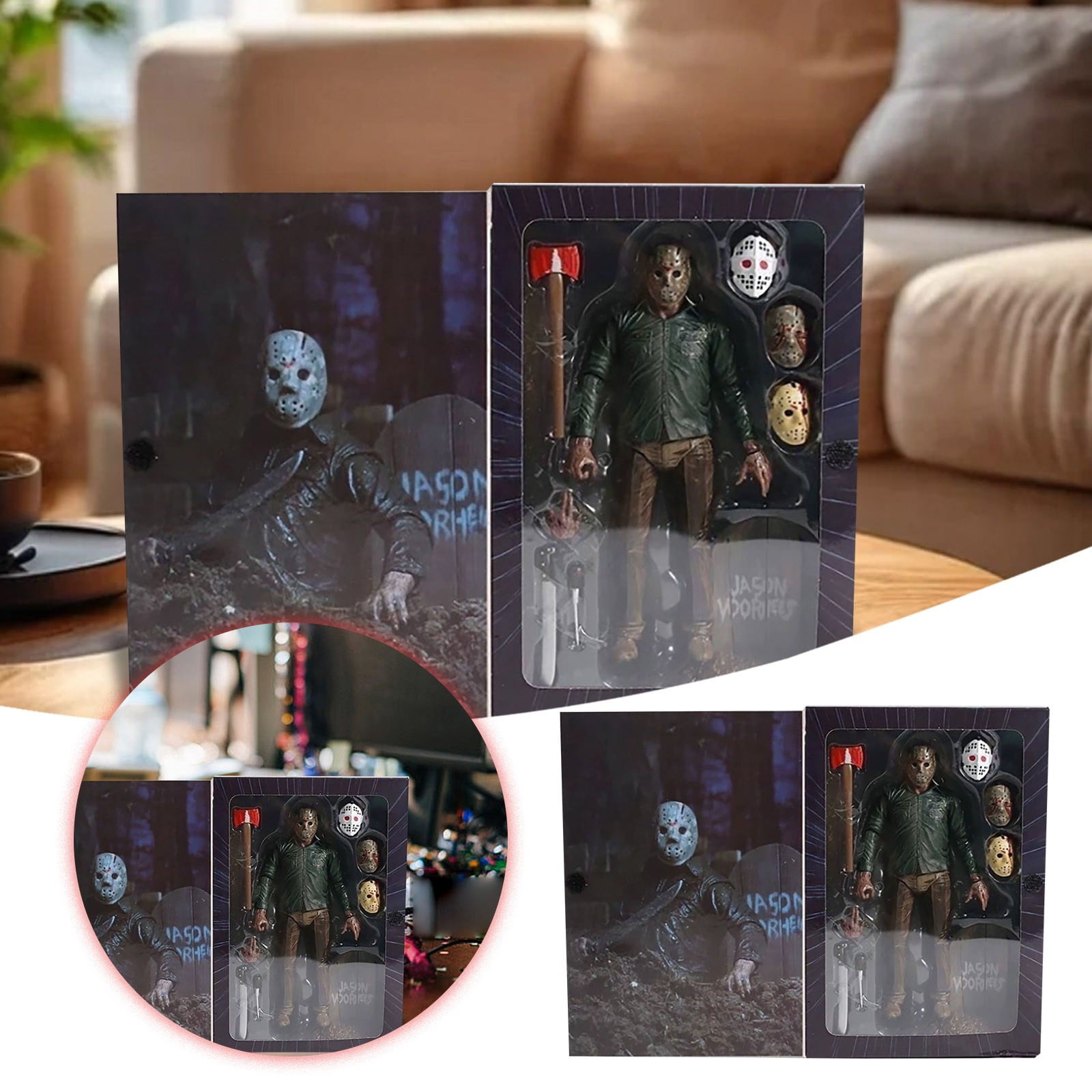 Friday the 13th Jason Voorhees Horror Figure - Hand-painted