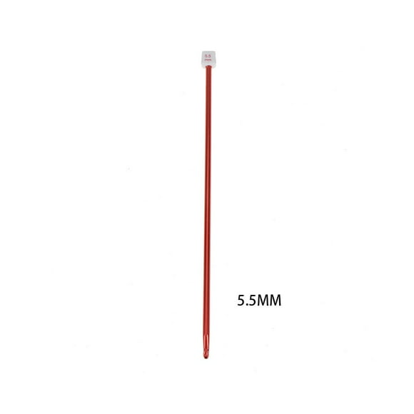 Lefu 1PCS 2MM-8MM Long Tunisian Afghan Crochet Hooks Aluminum Knitting Needles 10.6"