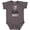 Charcoal Grey, variant on Lab Life is Ruff Labrador Retriever Boys or Girls Baby Bodysuit