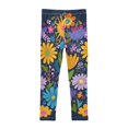 thumbnail image 2 of Girl's Legging Full-Length Colorful Print Tights For Dance Gym Everyday Wear Hand-drawn Style, 2 of 8