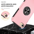 thumbnail image 2 of JTCASES for iPhone 6/6s Case, Car Mount Bracket 2-layer Hybird Shockproof PC TPU Anti-fall Slim Fit Lightweight Magnetic Cover for iPhone 6/6s, Rosegold, 2 of 7
