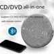 thumbnail image 3 of Multifunctional DVD/VCD Player Wireless Bluetooth USB Reading Player Built-in Speaker Rechargeable Audio Player-Blue, 3 of 5