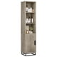thumbnail image 2 of QinaQin Gabinete angosto de almacenamiento de 70 pulgadas con puerta y repisa ajustable, mueble de piso ideal para baño, cocina, lavandería o espacios pequeños, 2 of 8