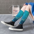 thumbnail image 5 of Honeii Tower And Red Roses Print Long Socks,Novelty Design Socks Gift for Men and Women,Crew Socks,Calf Socks, 5 of 6