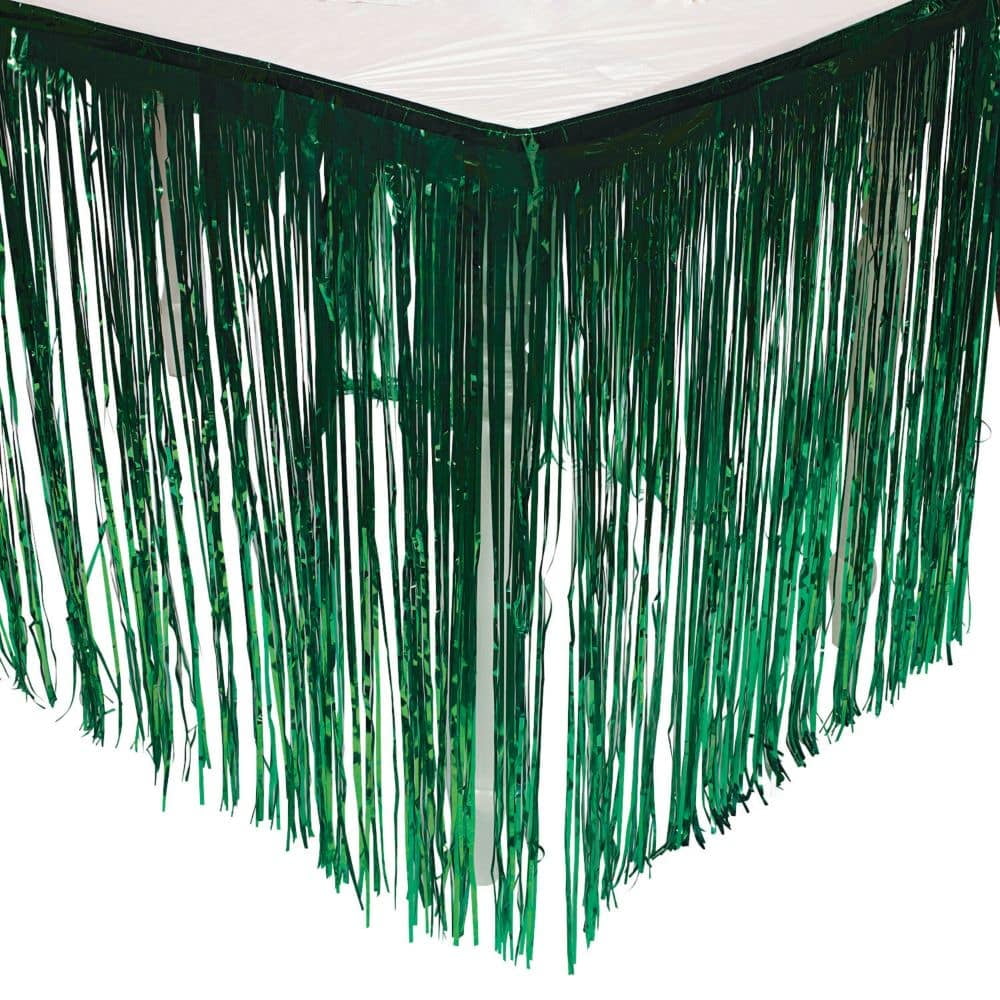 fringe table skirt walmart